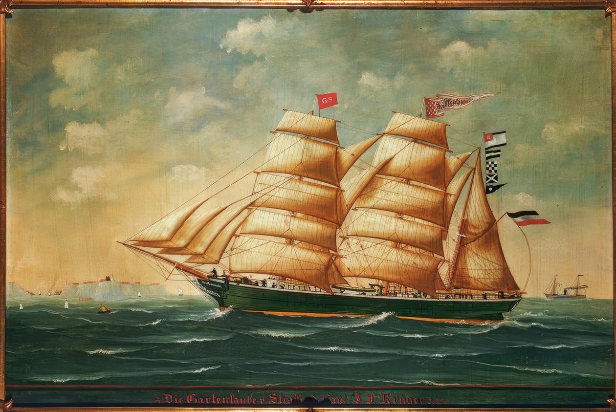 A stralsundi lugas, J. f. kapitány. Krüger alkotó: J. F. Krüger