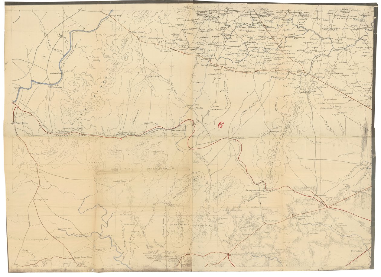 [Közép-Virginia] alkotó: J. F.; Schedler United States. Army. Corps Of Topographical Engineers; Gedney