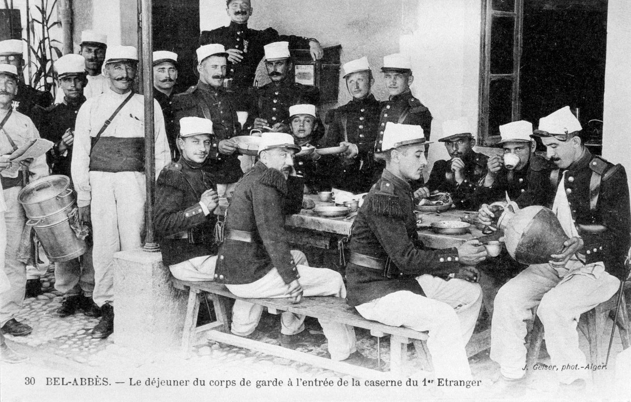 Francia Idegenlégió, Sidi Bel Abbes, Algéria, XX. század. alkotó: J. Geiser