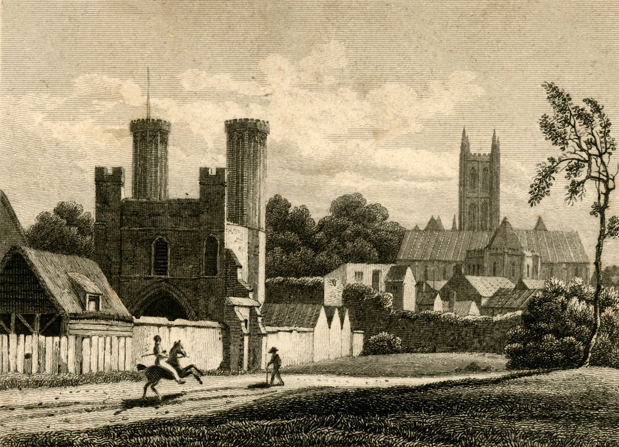 Canterbury, Kent, 1822. alkotó: J. Greig