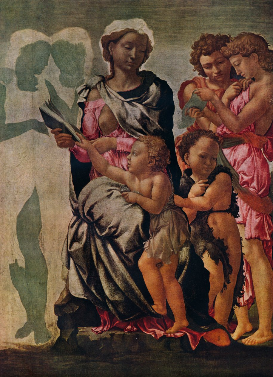 A Madonna és a gyermek Szent Jánossal és angyalokkal, c1497, 1938 alkotó: J Greig Pirie