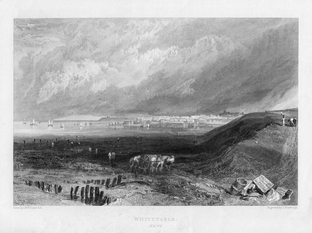 Whitstable, Kent, 19. század alkotó: J. Horsburgh