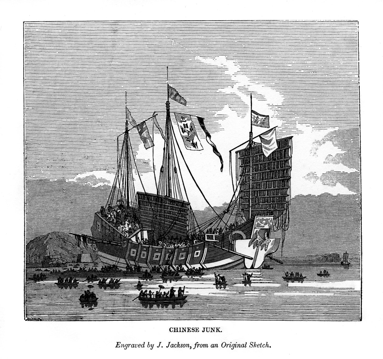 Kínai szemét, 1843 alkotó: J. Jackson