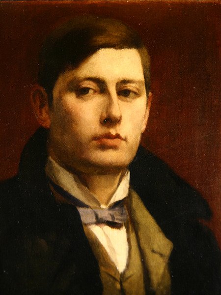 Sir George Frampton portréja (olaj, vászon) alkotó: J. Latham