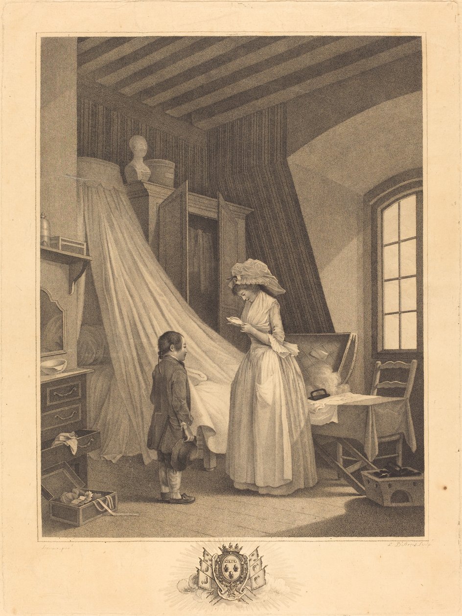 A váratlan baleset alkotó: J. Louis Darcis after Nicolas Lavreince