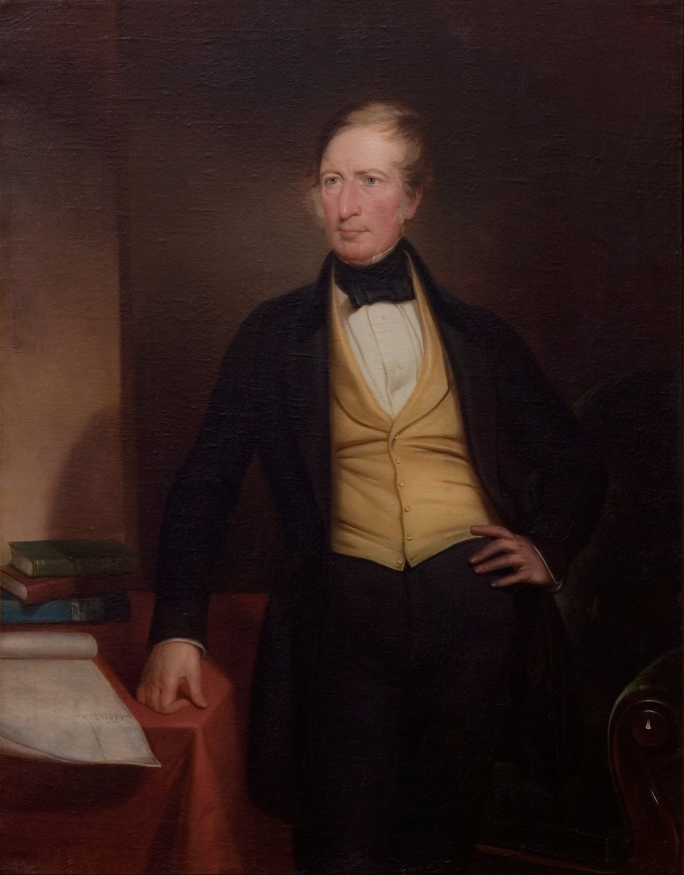 Charles Sturt kapitány alkotó: J. M. Crossland