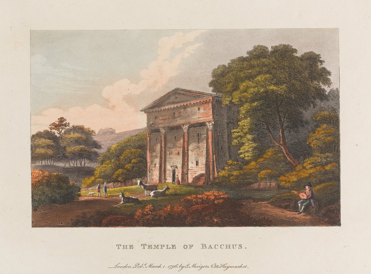 Bacchus temploma alkotó: J. Merigot