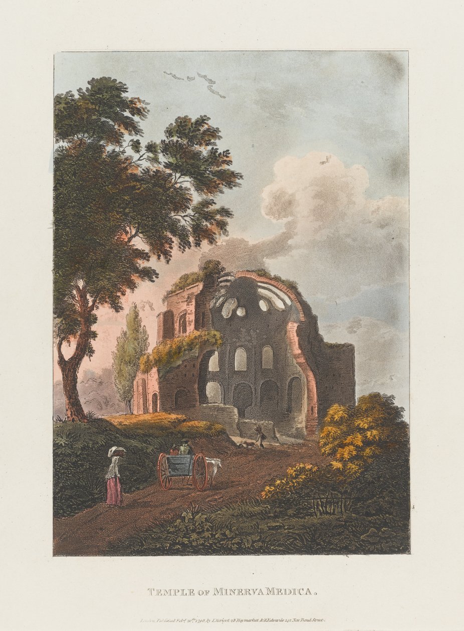 Minerva Medica temploma alkotó: J. Merigot