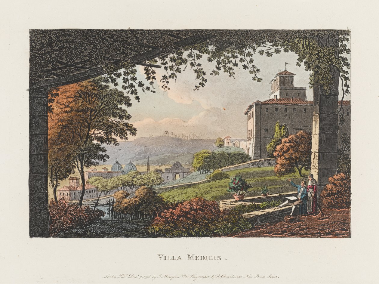 Villa Medici alkotó: J. Merigot