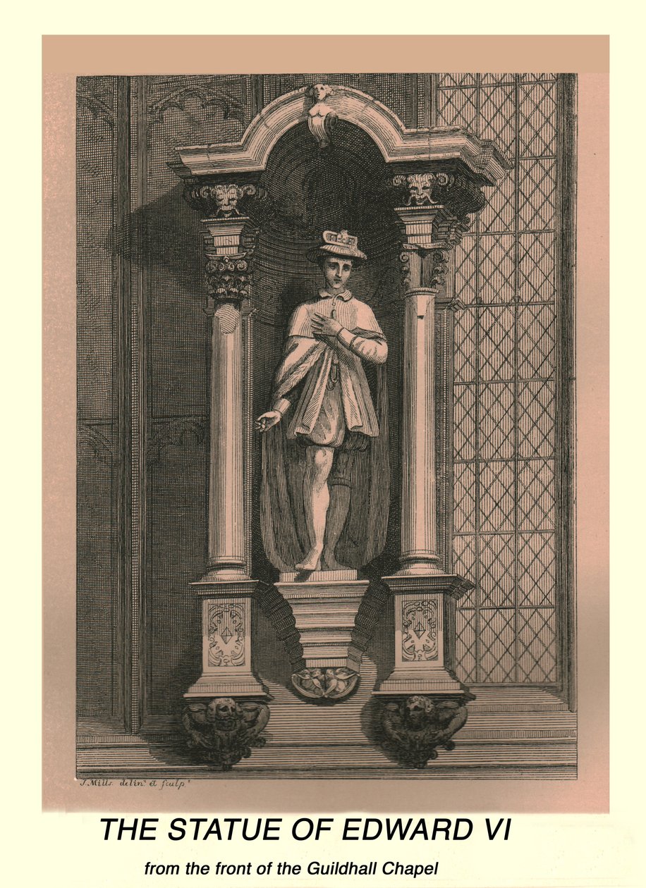 VI. Edward szobra, 1886 alkotó: J Mills