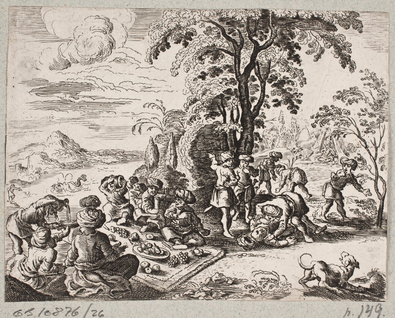 Illusztráció: Adam Olearius: „Perzsa Rosenthal, Schich Saadi zseniális költő […]”, Schleswig 1660 alkotó: J. Muller