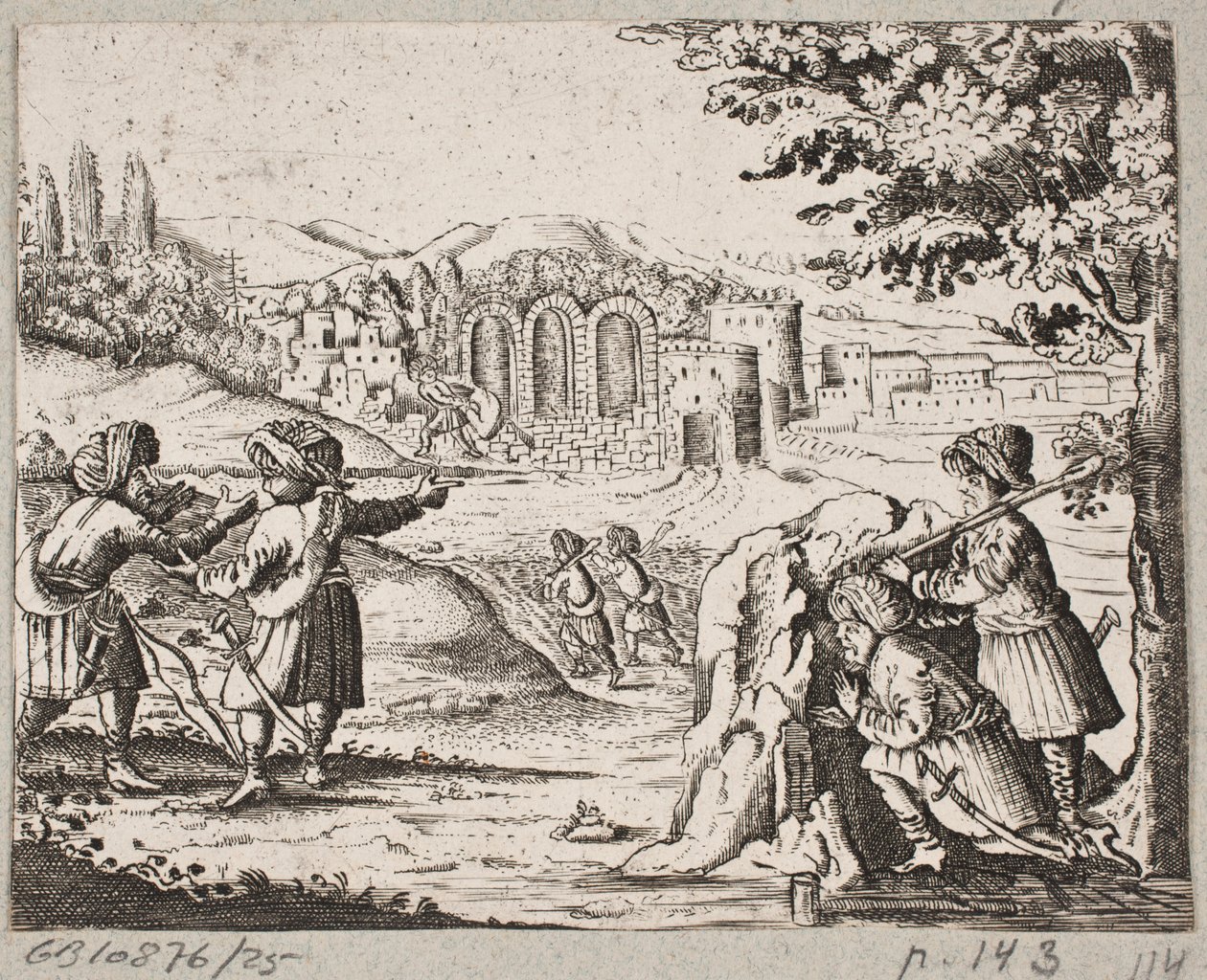 Illusztráció: Adam Olearius: „Perzsa Rosenthal, Schich Saadi zseniális költő […]”, Schleswig 1660 alkotó: J. Muller