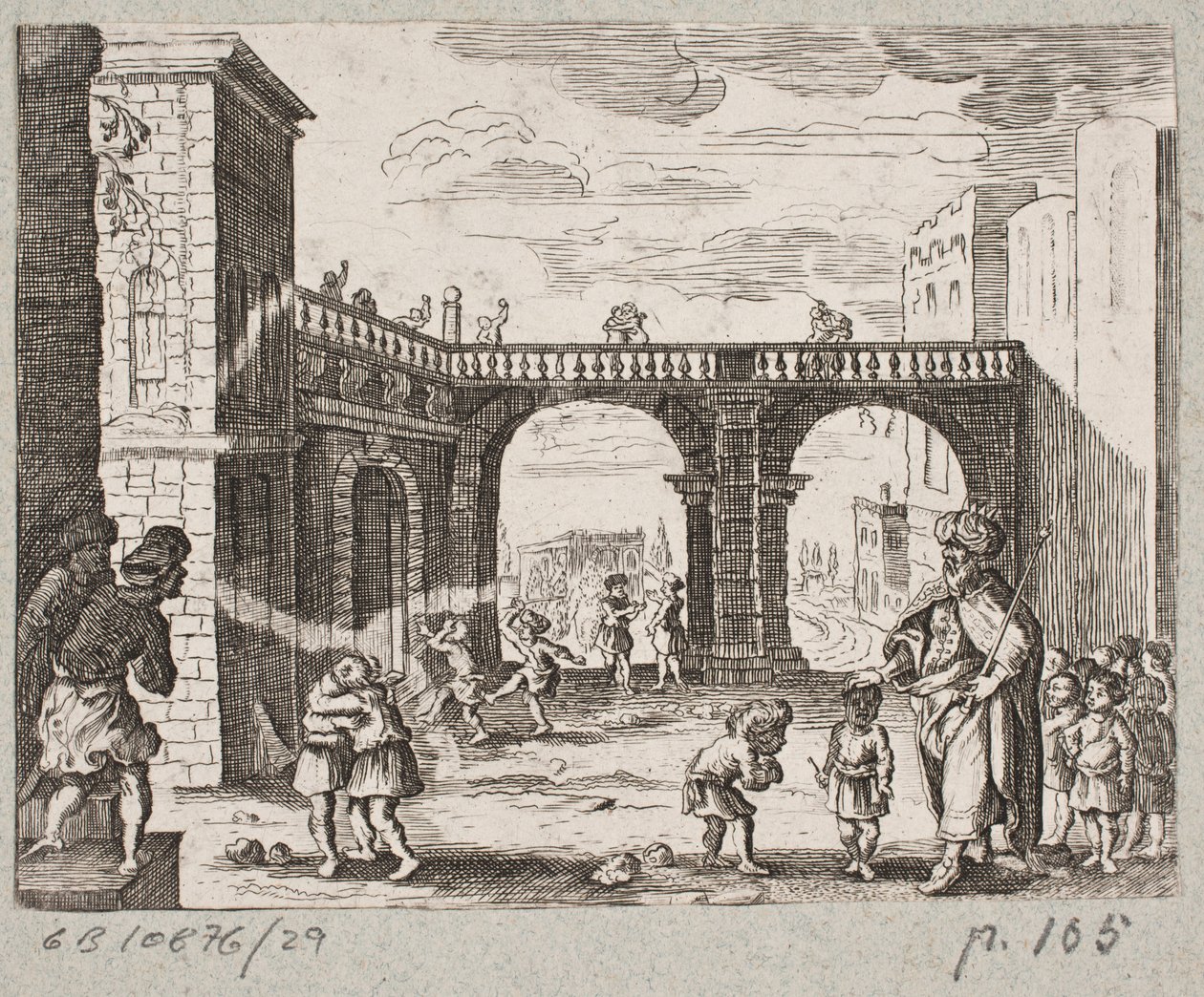 Illusztráció: Adam Olearius: „Perzsa Rosenthal, Schich Saadi zseniális költő […]”, Schleswig 1660 alkotó: J. Muller