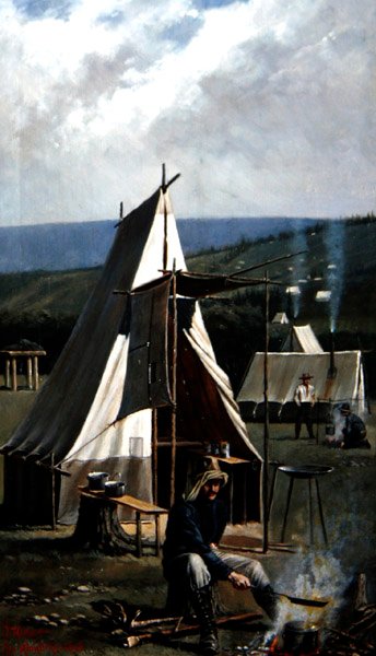 A Klondike-ban alkotó: J. Rittner