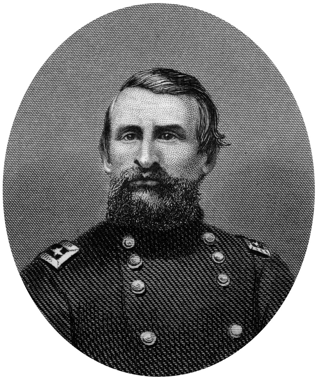 George Crook, az Unió hadseregének tábornoka, 1862-1867. alkotó: J. Rogers