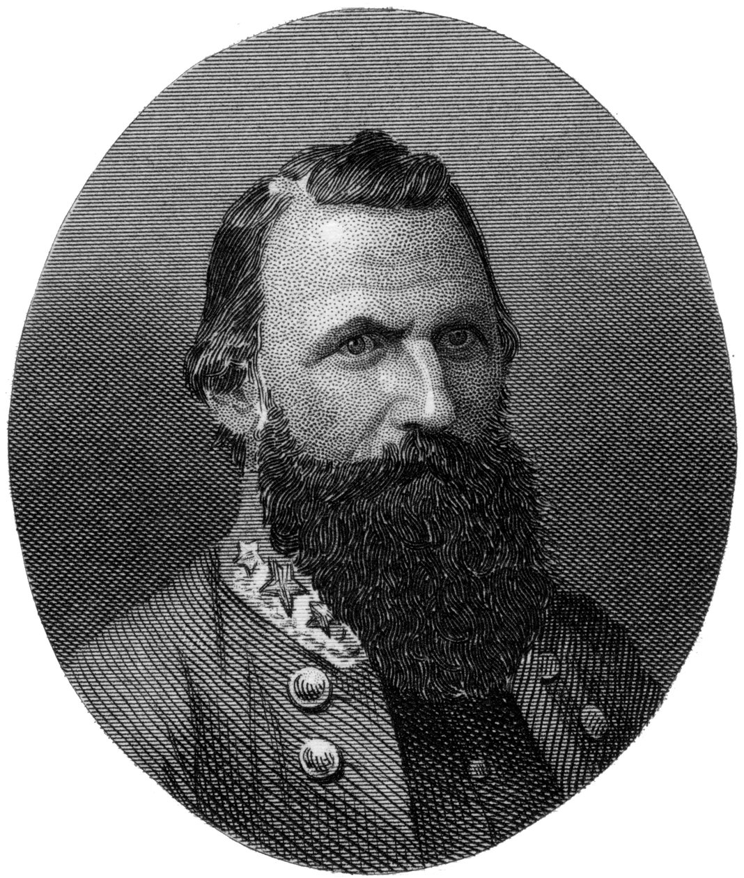 James Ewell Brown Stuart, a konföderációs tábornok, 1862-1867. alkotó: J. Rogers