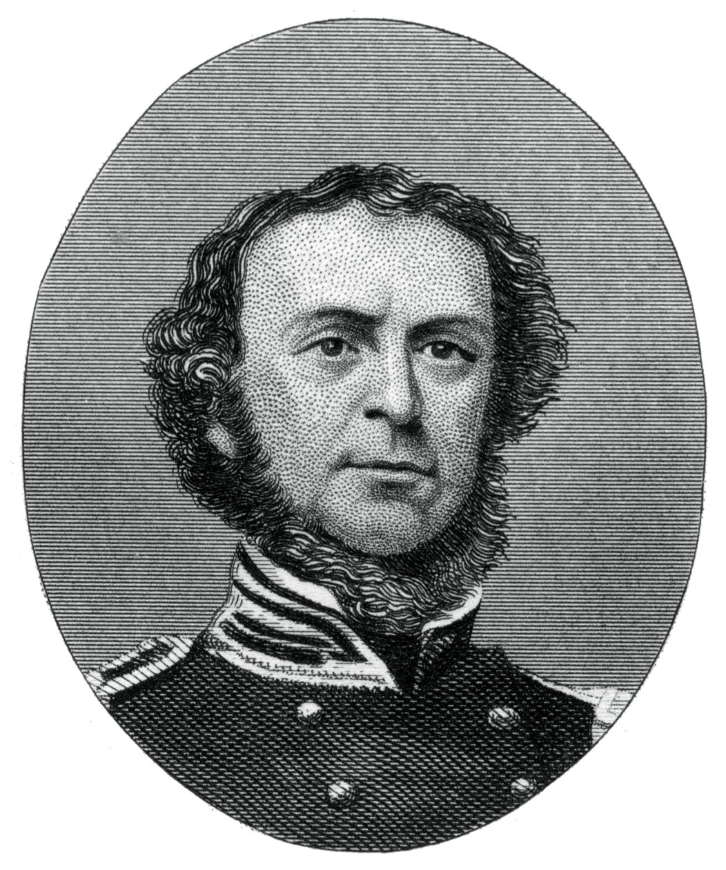 Samuel Francis Du Pont, az Egyesült Államok haditengerészetének admirálisa, 1862-1867. alkotó: J. Rogers