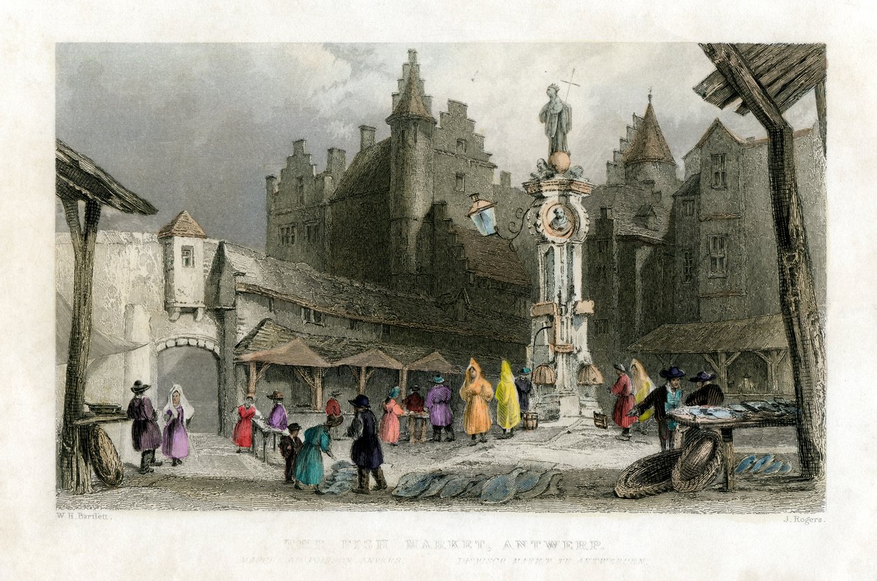 A halpiac, Antwerpen, Belgium, 19. század. alkotó: J. Rogers