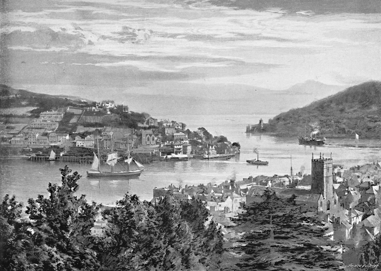 Dartmouth, 1896 alkotó: J. Smale and Son
