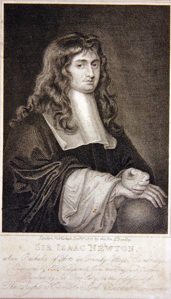 Sir Isaac Newton alkotó: J. T. Wedgewood
