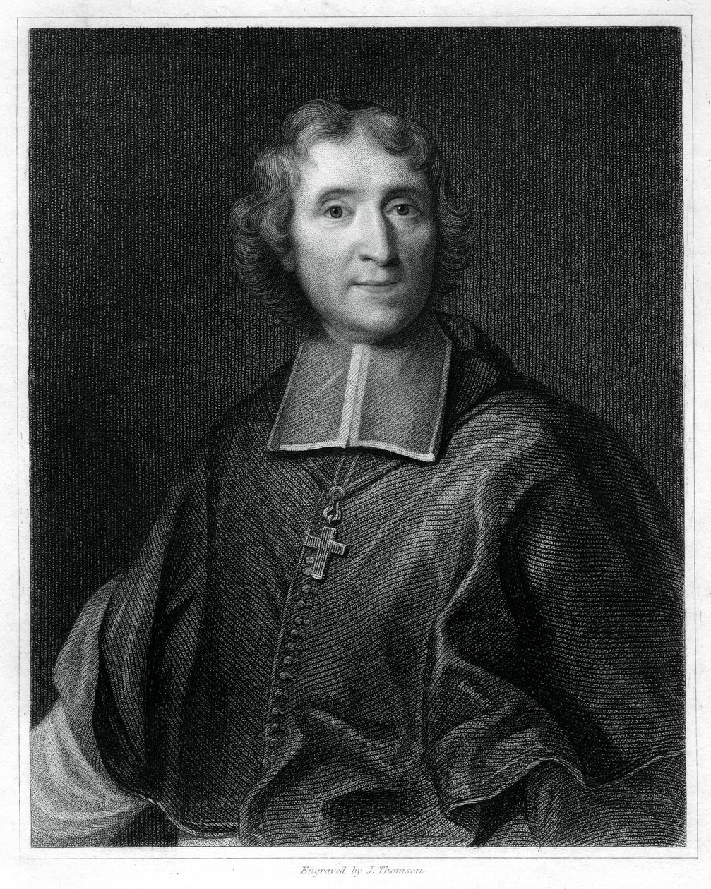 Francois Fenelon francia római katolikus teológus, költő és író, 1833. alkotó: J. Thomson