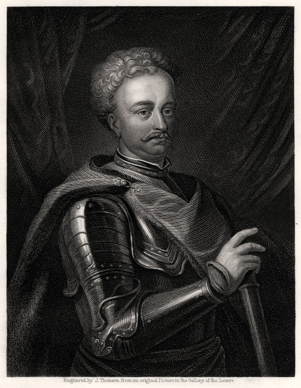 Jan III Sobieski, a Lengyel–Litván Köztársaság királya, XIX alkotó: J. Thomson