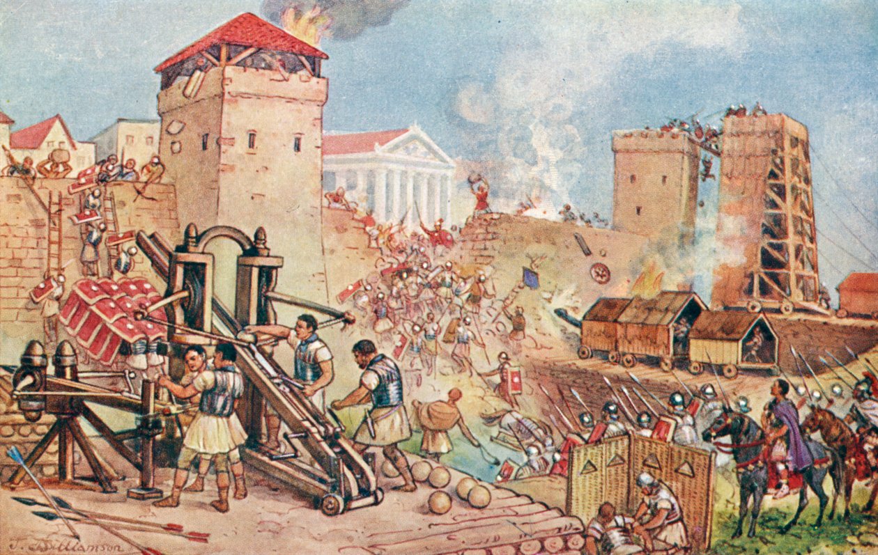 Ostrom a Római Birodalomban (nyomtatás) alkotó: J. Williamson