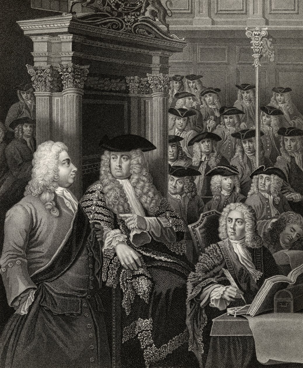 A House of Commons in Sir Robert Walpole
