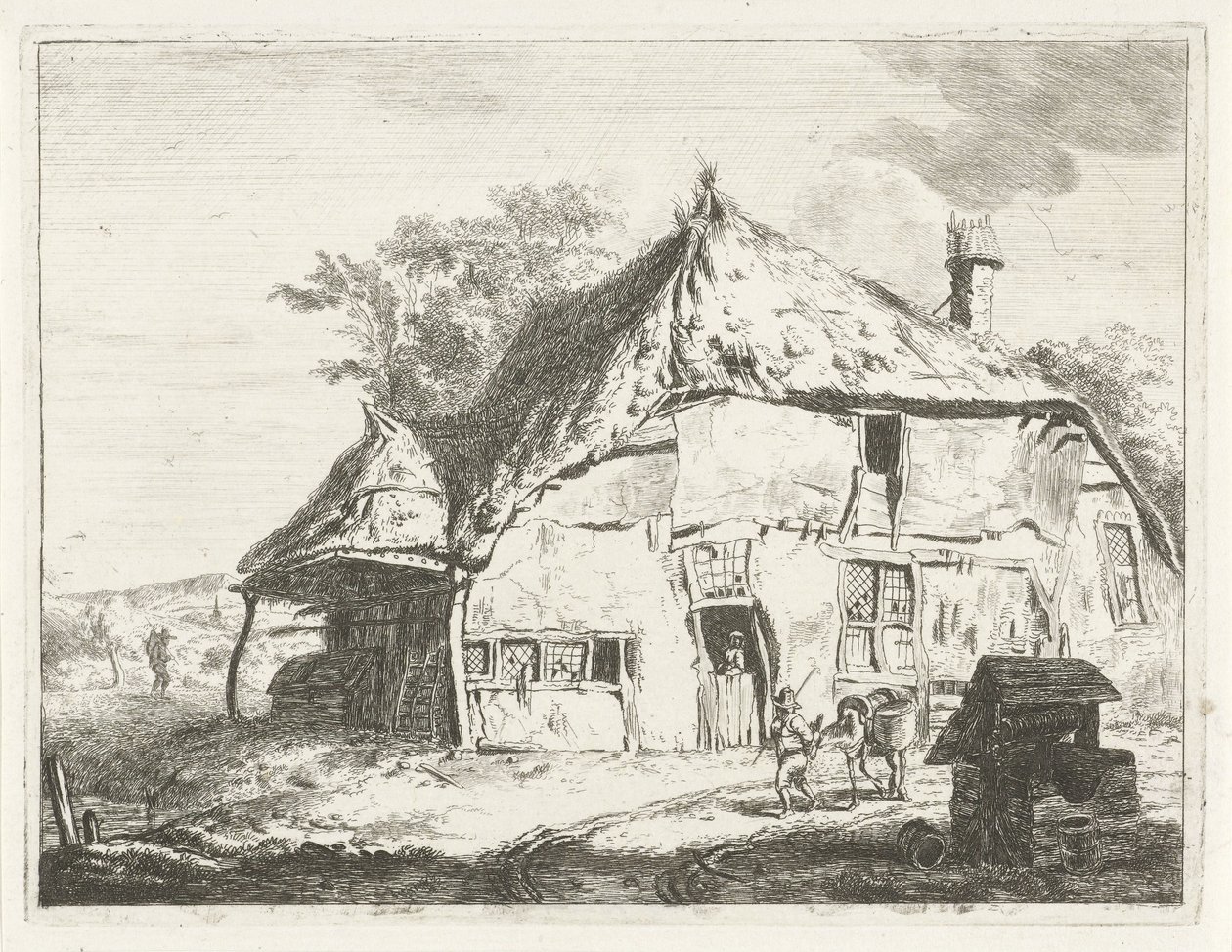 Farm egy kút közelében alkotó: Jabes Heenck
