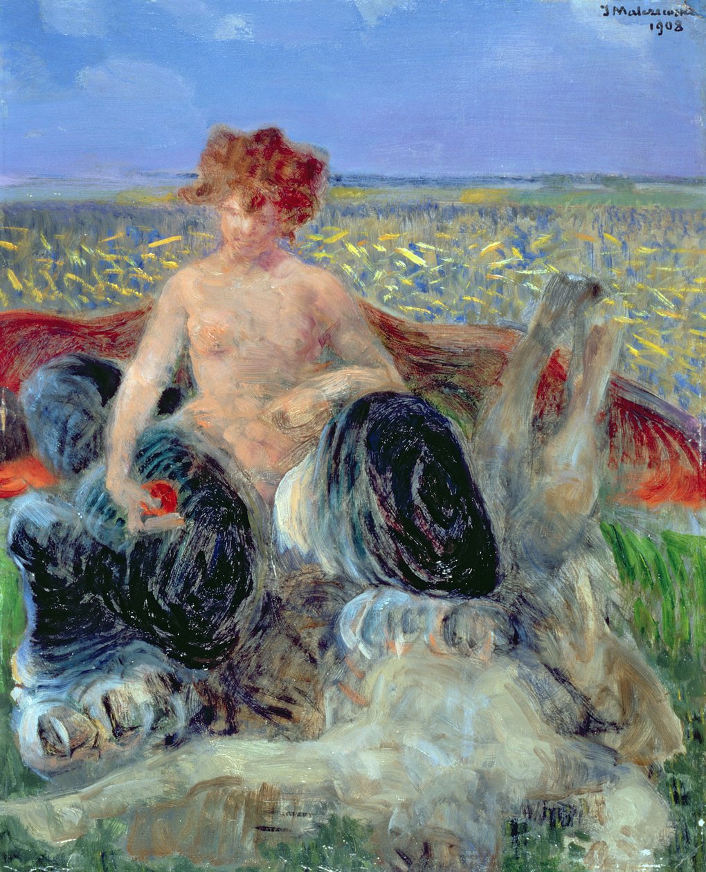 Chimaera, 1908 alkotó: Jacek Malczewski