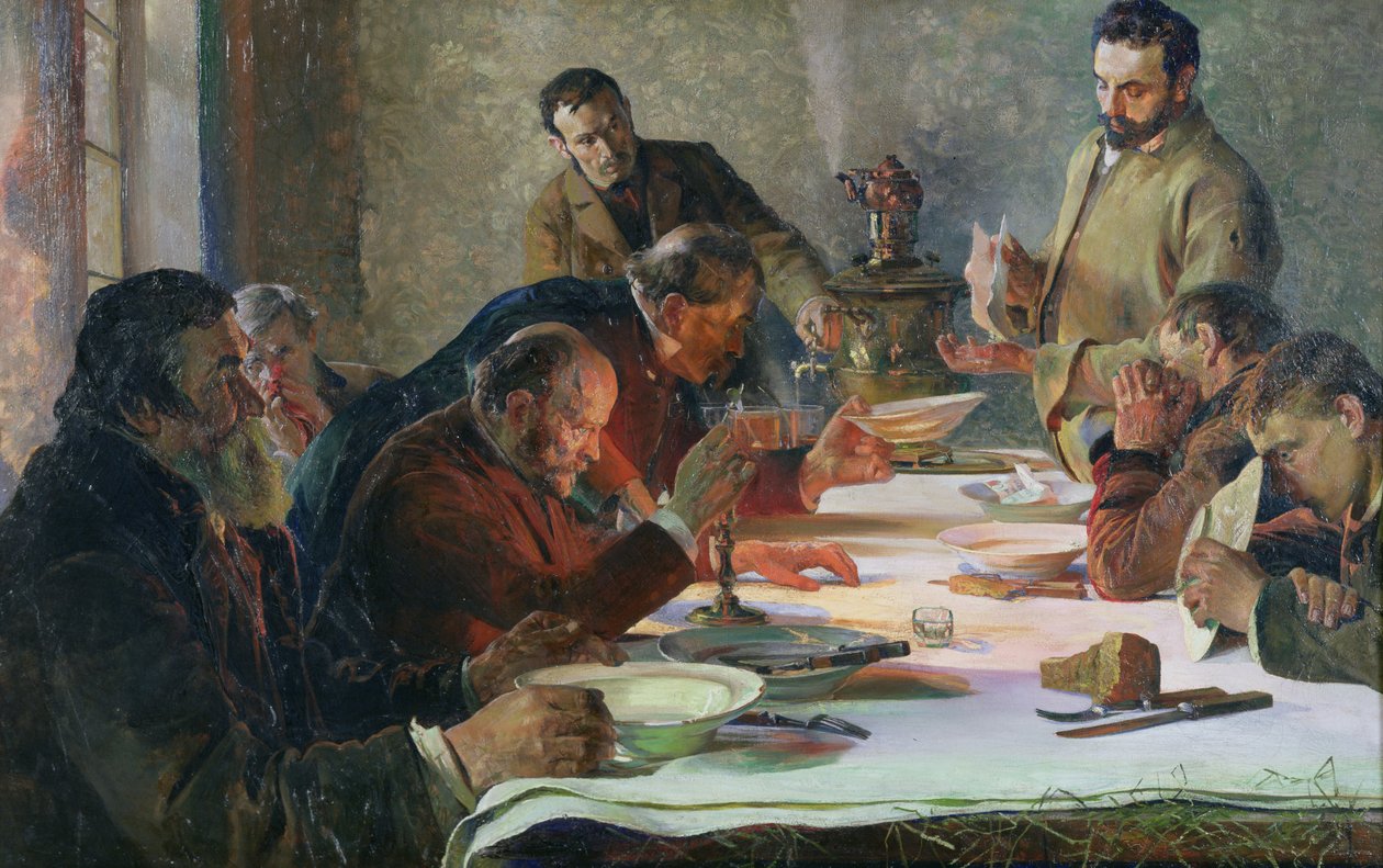 Szenteste Szibériában, 1892 alkotó: Jacek Malczewski