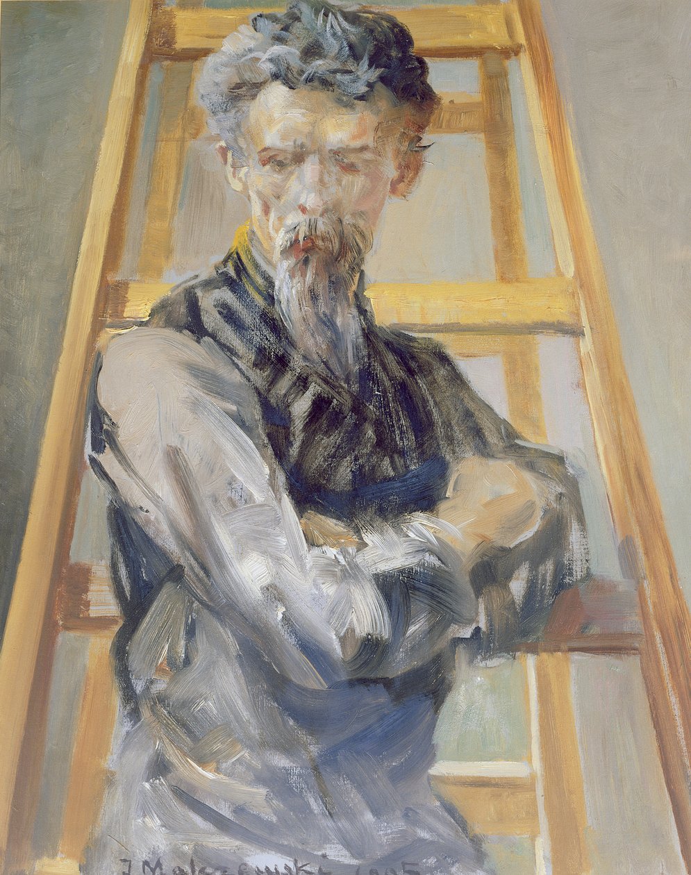 Önarckép, 1905 alkotó: Jacek Malczewski