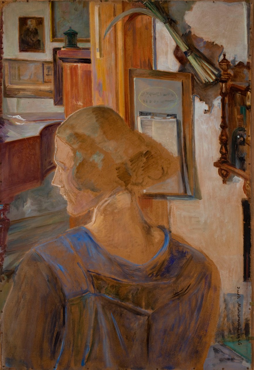 Julia, a lusławicei művész lánya alkotó: Jacek Malczewski