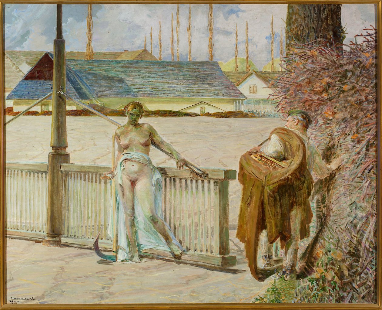 Életem - a triptichon jobb oldala alkotó: Jacek Malczewski
