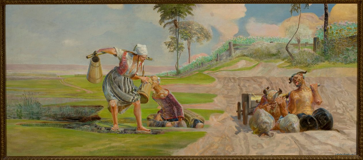 Az utolsó ital alkotó: Jacek Malczewski