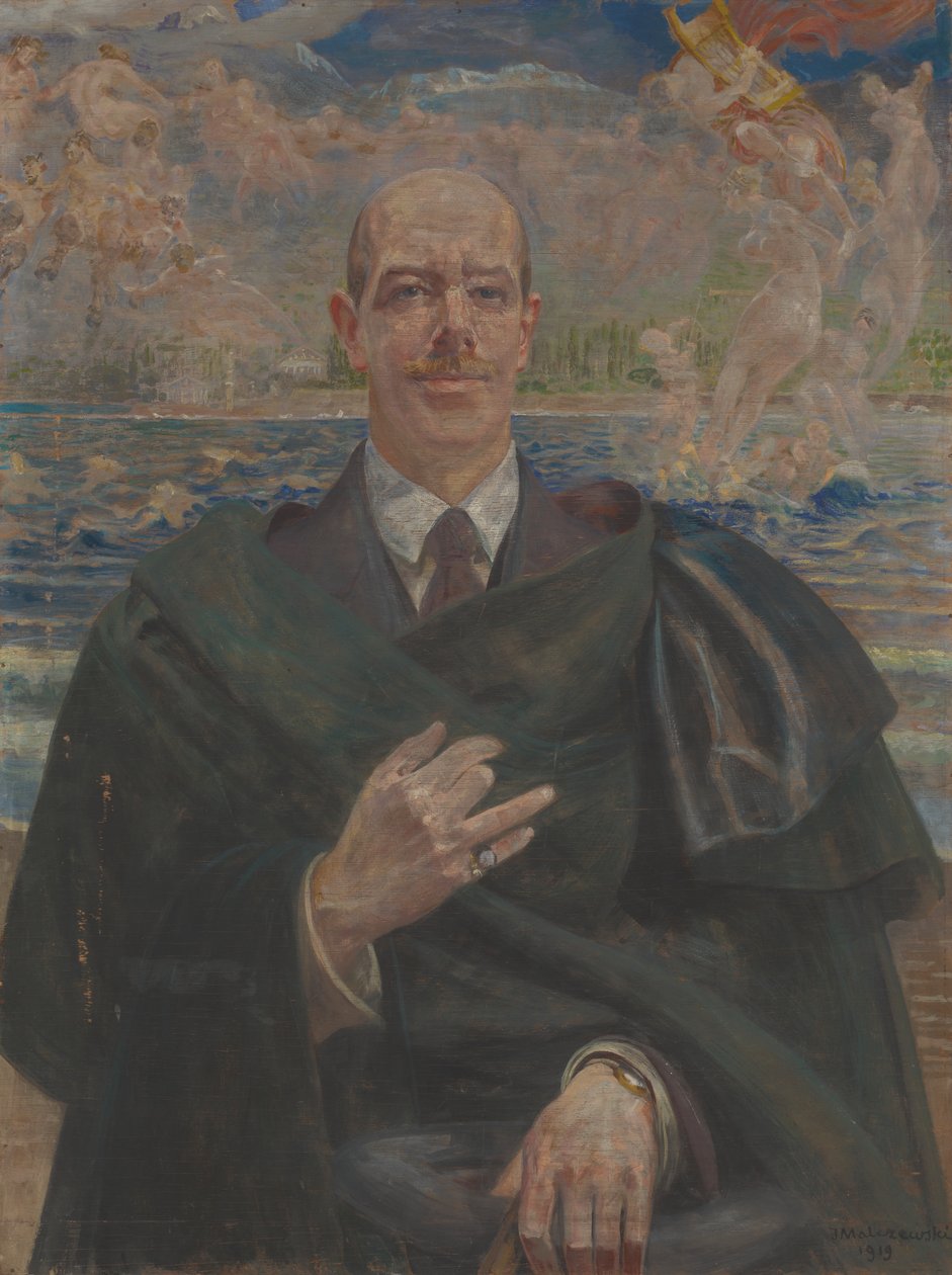 Alfred Biesiadecki portréja alkotó: Jacek Malczewski