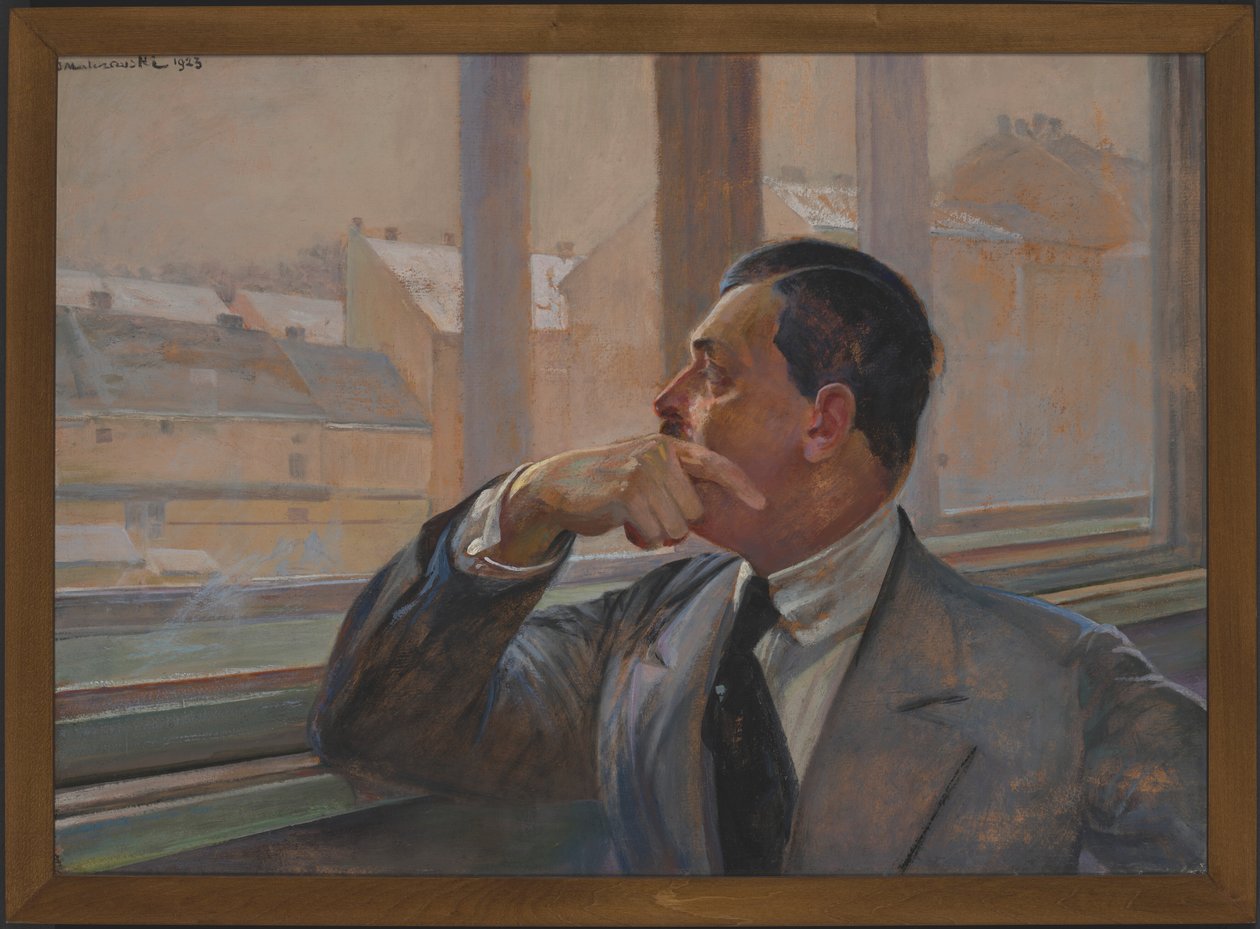 Mieczysław Gąsecki portréja alkotó: Jacek Malczewski
