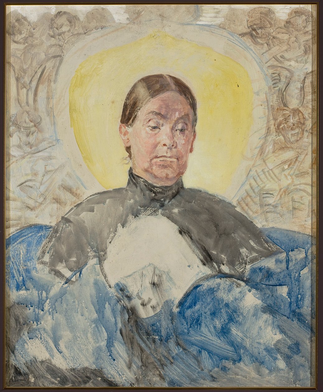 A művész nővérének portréja - Bronisława alkotó: Jacek Malczewski