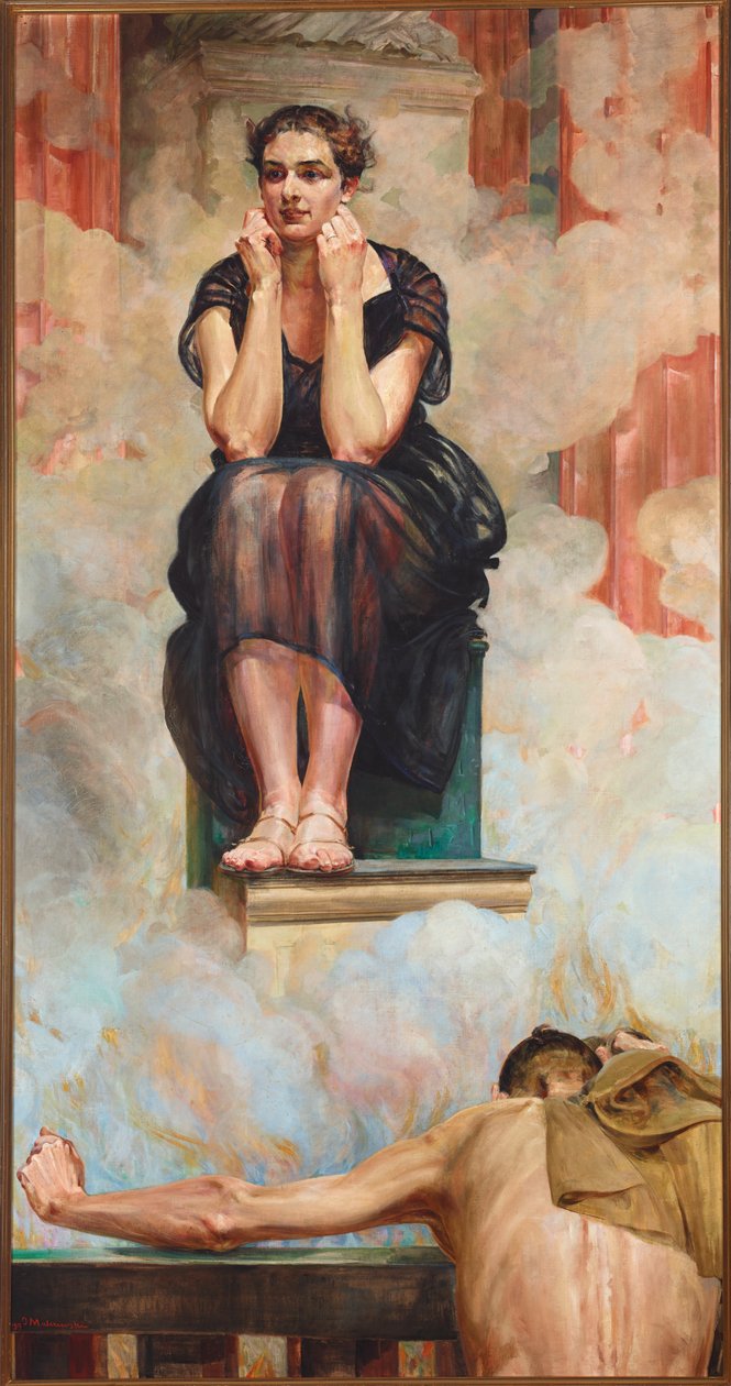 Püthia alkotó: Jacek Malczewski