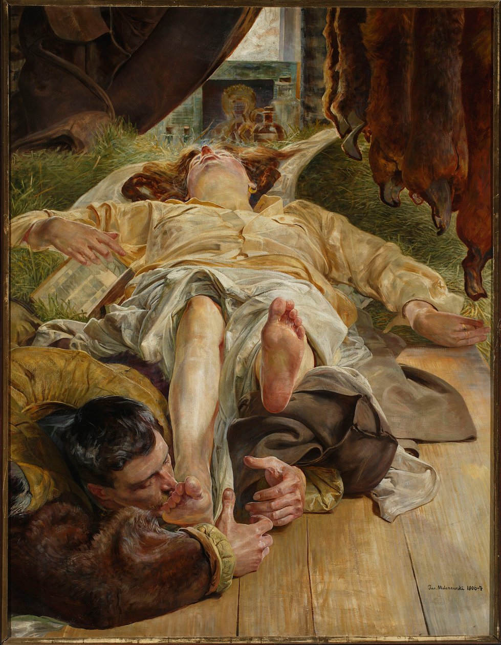 Ellenai halála alkotó: Jacek Malczewski