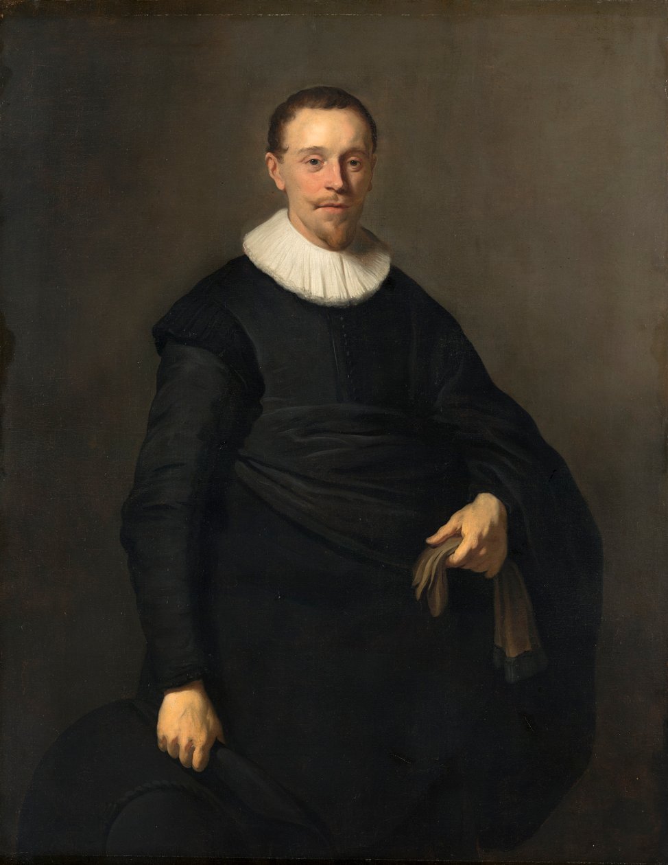 Egy férfi portréja alkotó: Jacob Adriaensz Backer