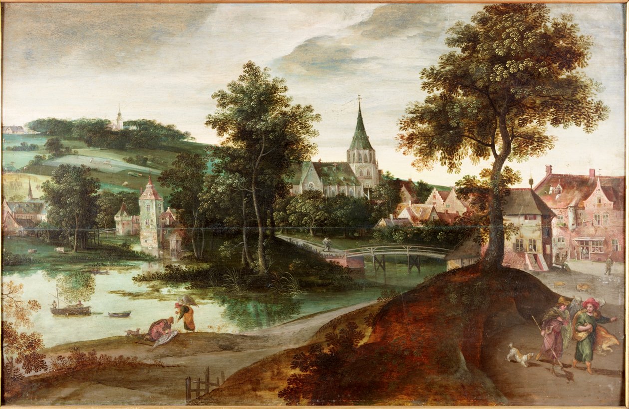 Tóbiás és az angyal, 1567 alkotó: Jacob Grimmer