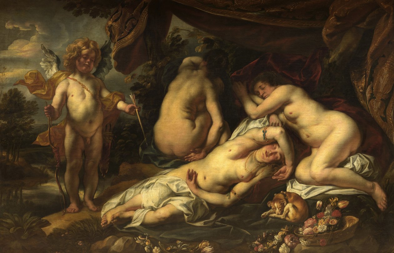 Amor és Psyche alkotó: Jacob Jordaens