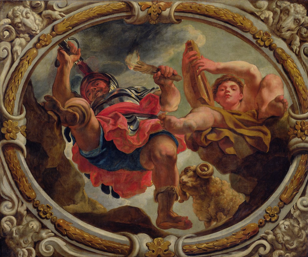 Kos, az állatöv jegyeiből (lásd még: 196700-196711) alkotó: Jacob Jordaens