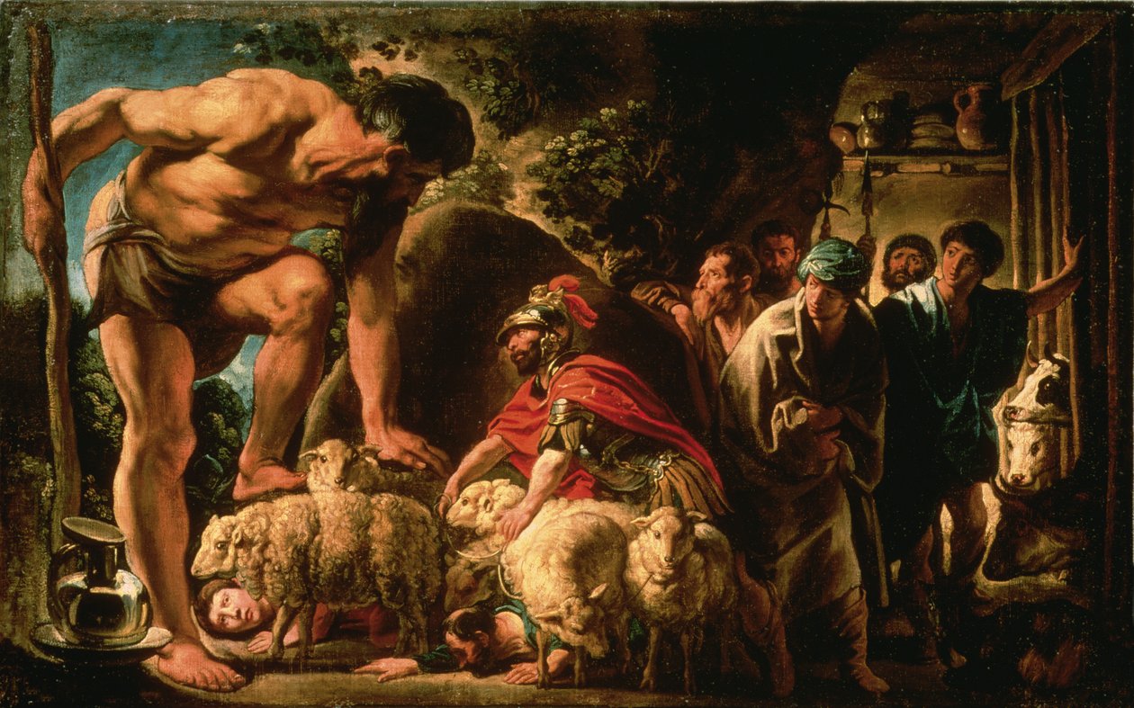 Odüsszeusz alkotó: Jacob Jordaens