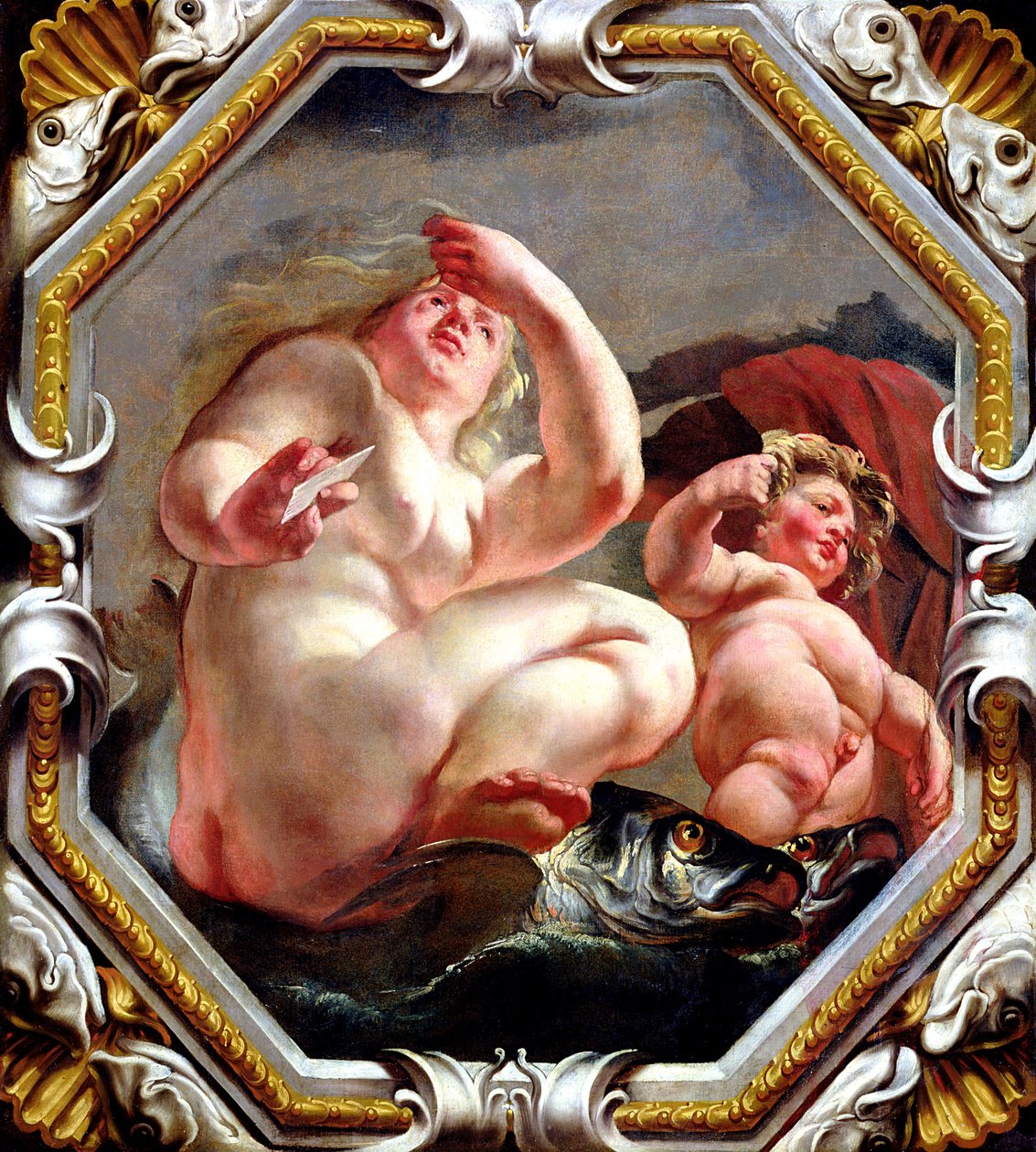 Halak, az állatöv jegyeiből (lásd még 196700-196711) alkotó: Jacob Jordaens