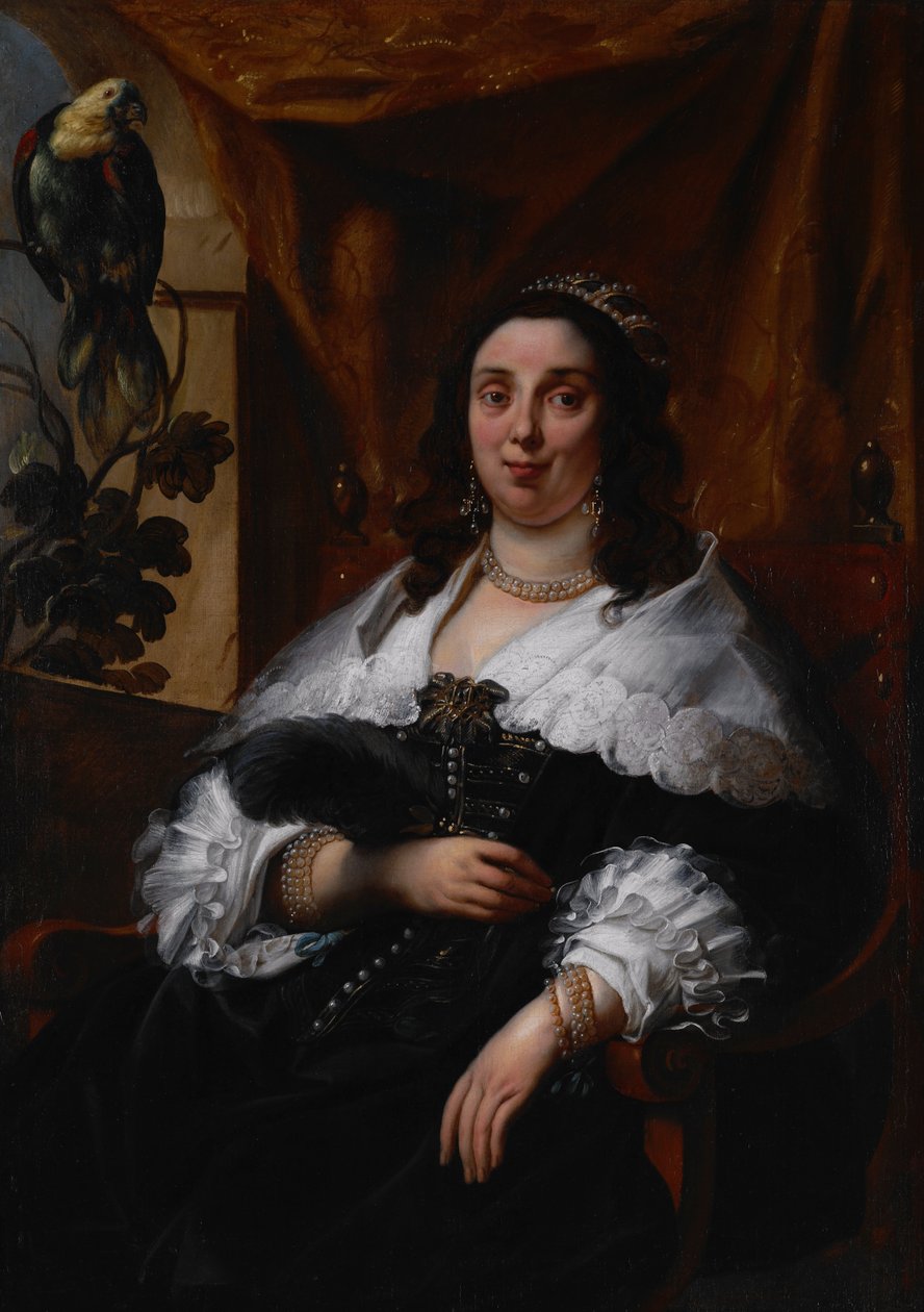 Egy hölgy portréja alkotó: Jacob Jordaens