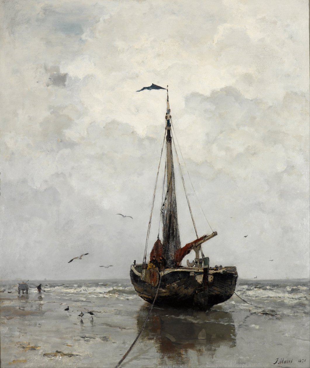 Halászhajó alkotó: Jacob Henricus or Hendricus Maris