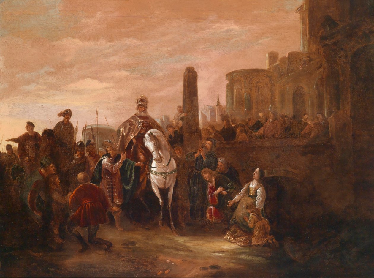 Triumph des Mordechai alkotó: Jacob Willemsz de Wet or Wett