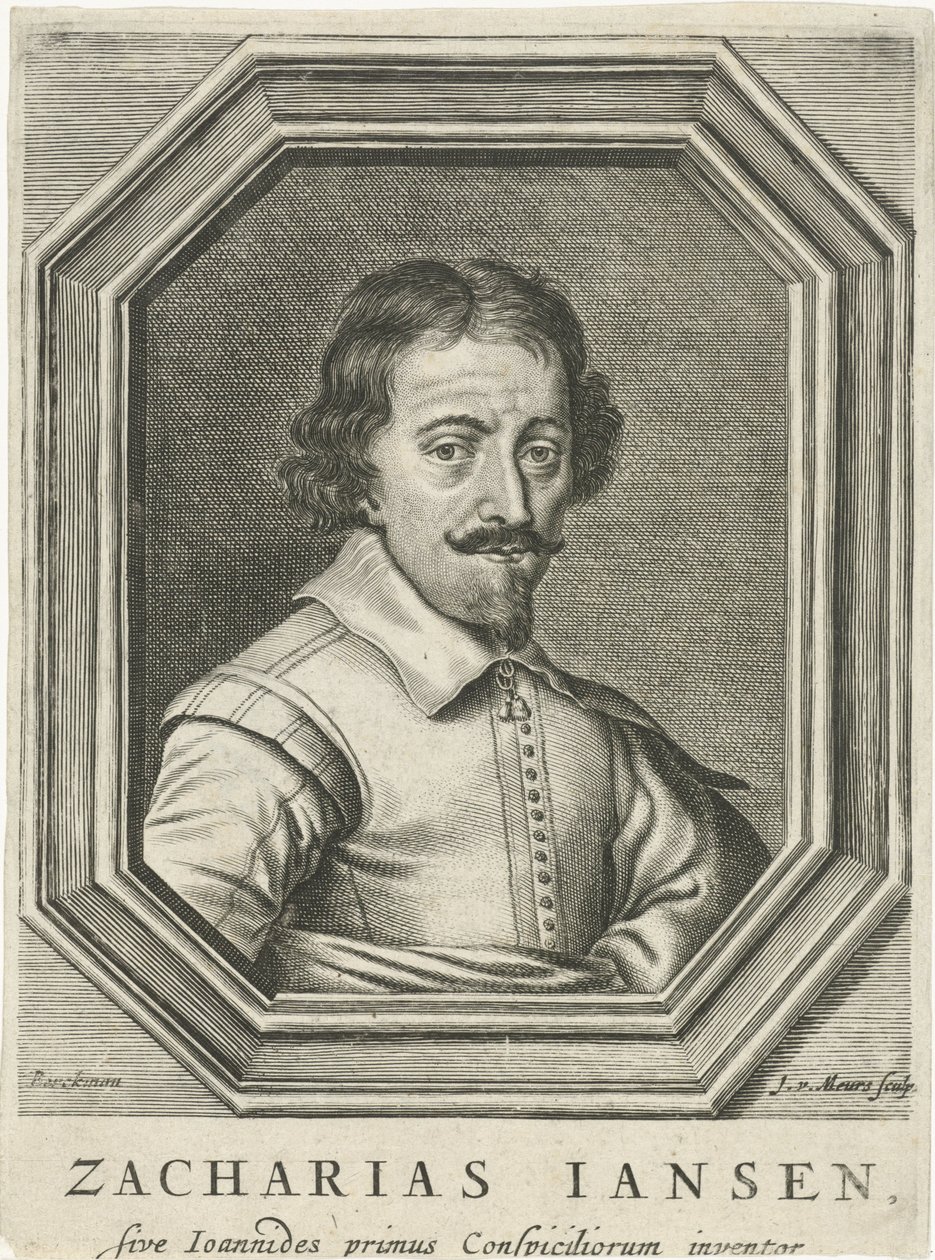 Zacharias Jansen portréja, 1655 alkotó: Jacob van Meurs